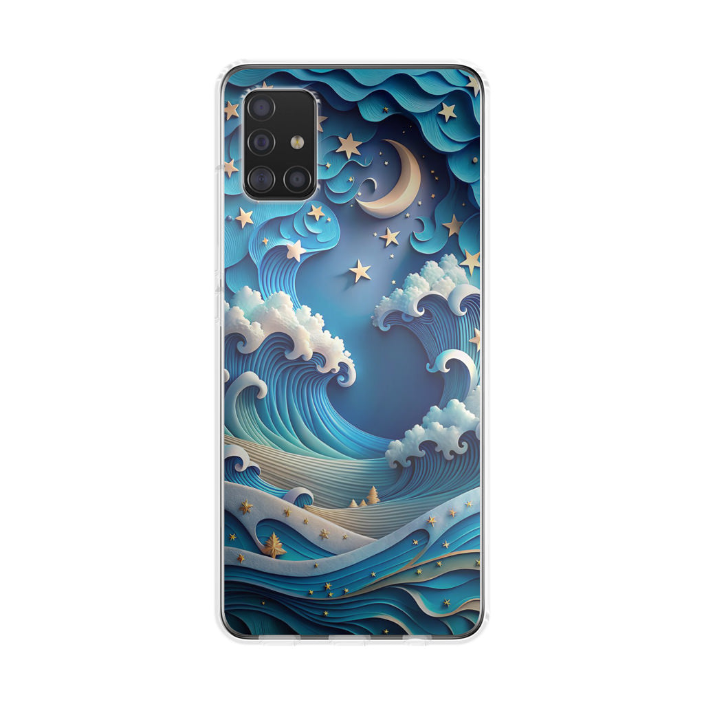 Dreamtide Where Stars Kiss the Sea Galaxy A51 / A71 Case