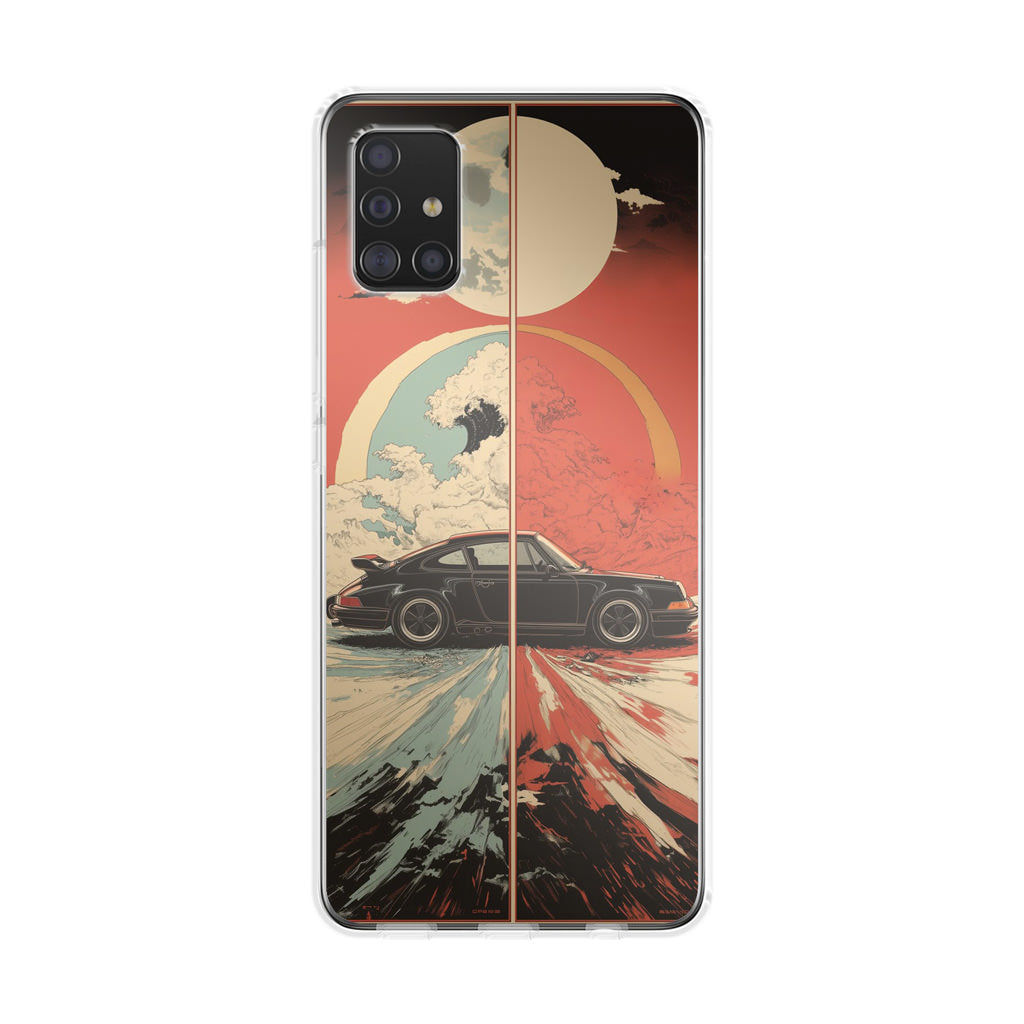 Duality Drive Moonlight and Magma Galaxy A51 / A71 Case