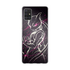 Mewtwo Cosmic Energy Galaxy A51 / A71 Case
