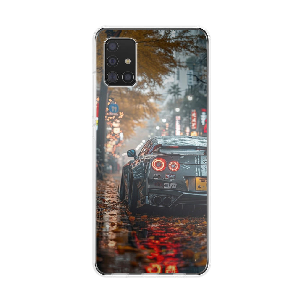 Neon Drift Autumn Streets Galaxy A51 / A71 Case