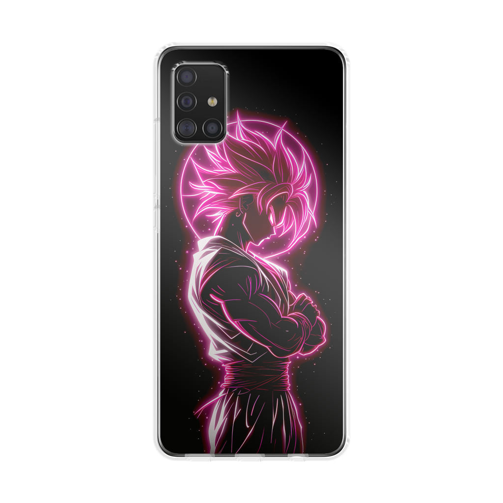Pink Radiant Saiyan Galaxy A51 / A71 Case
