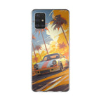 Turbo Dreams in Neon Palms Galaxy A51 / A71 Case