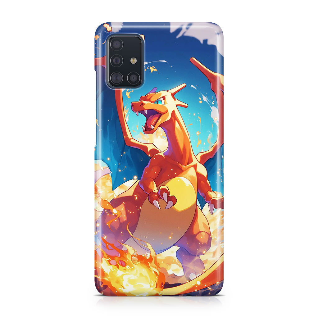 Charizard Crimson Storm Galaxy A51 / A71 Case