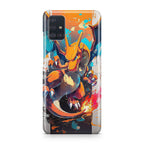 Charizard Inferno on Canvas Galaxy A51 / A71 Case