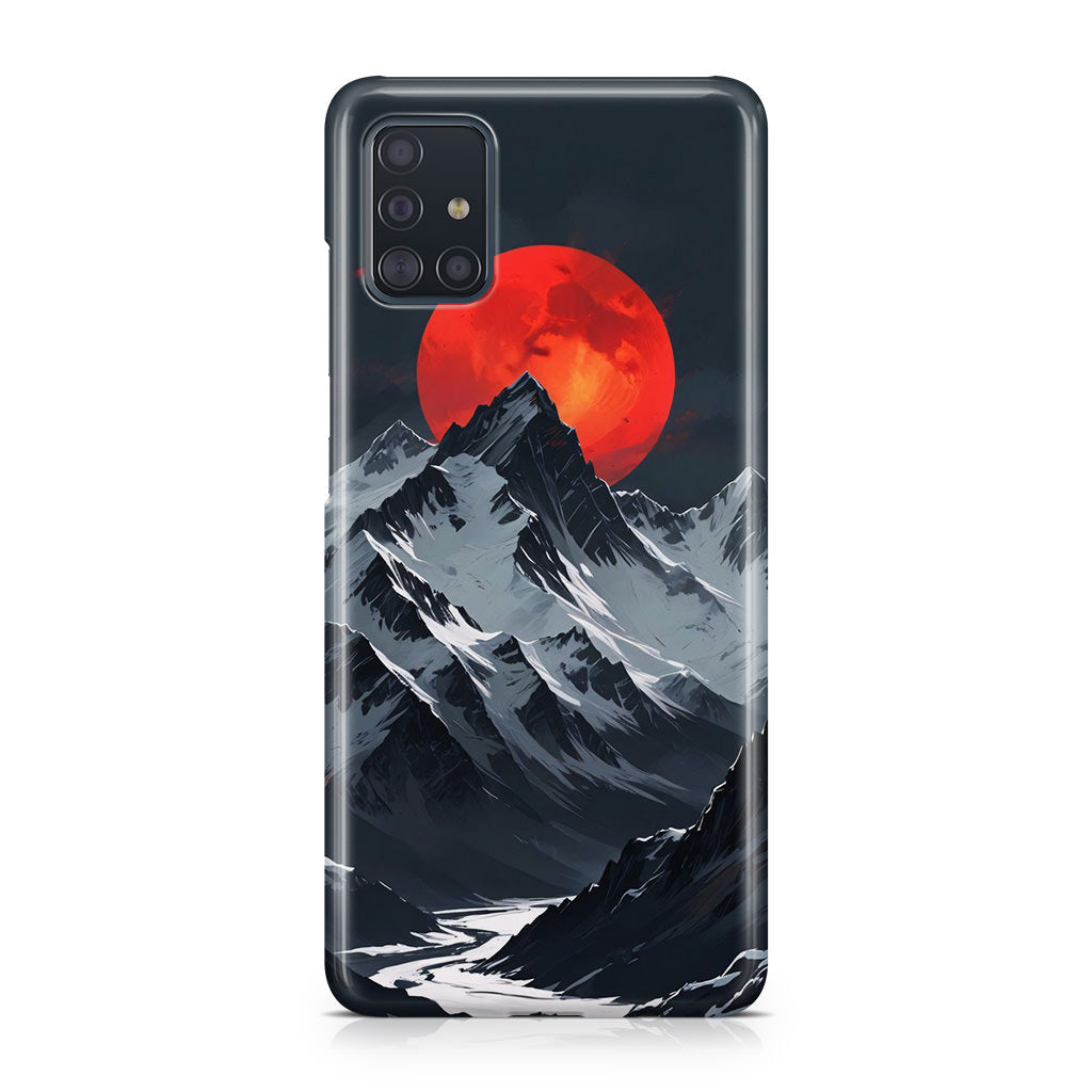 Crimson Eclipse The Mountain Galaxy A51 / A71 Case