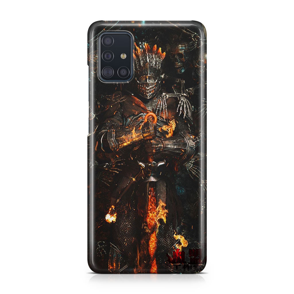 Ember King Warden Cursed Flame Galaxy A51 / A71 Case