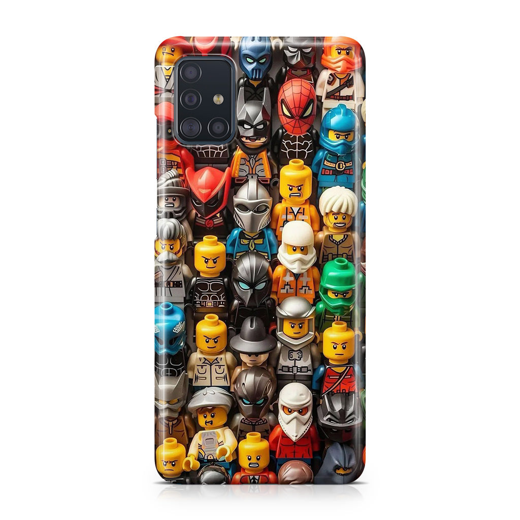 Mini Figures Heroes Assemble Galaxy A51 / A71 Case