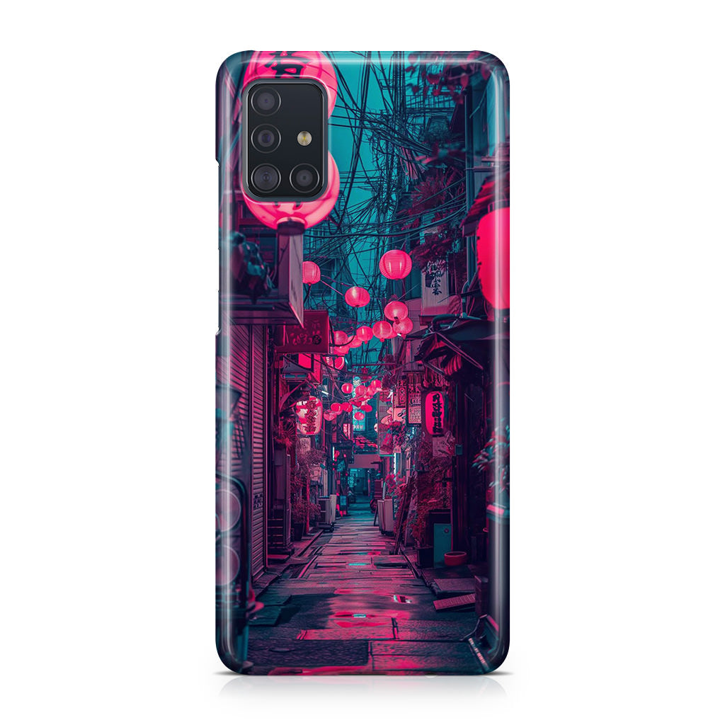 Neon Veins of the Night Market Galaxy A51 / A71 Case