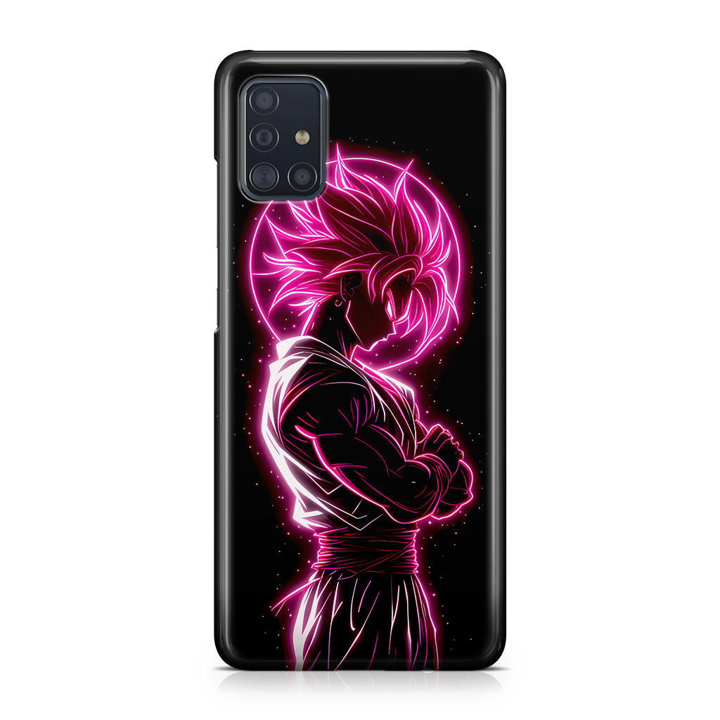Pink Radiant Saiyan Galaxy A51 / A71 Case