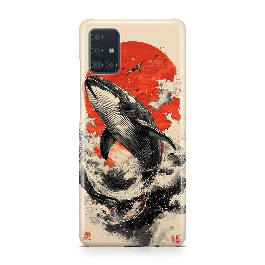 The Whale Rises Galaxy A51 / A71 Case