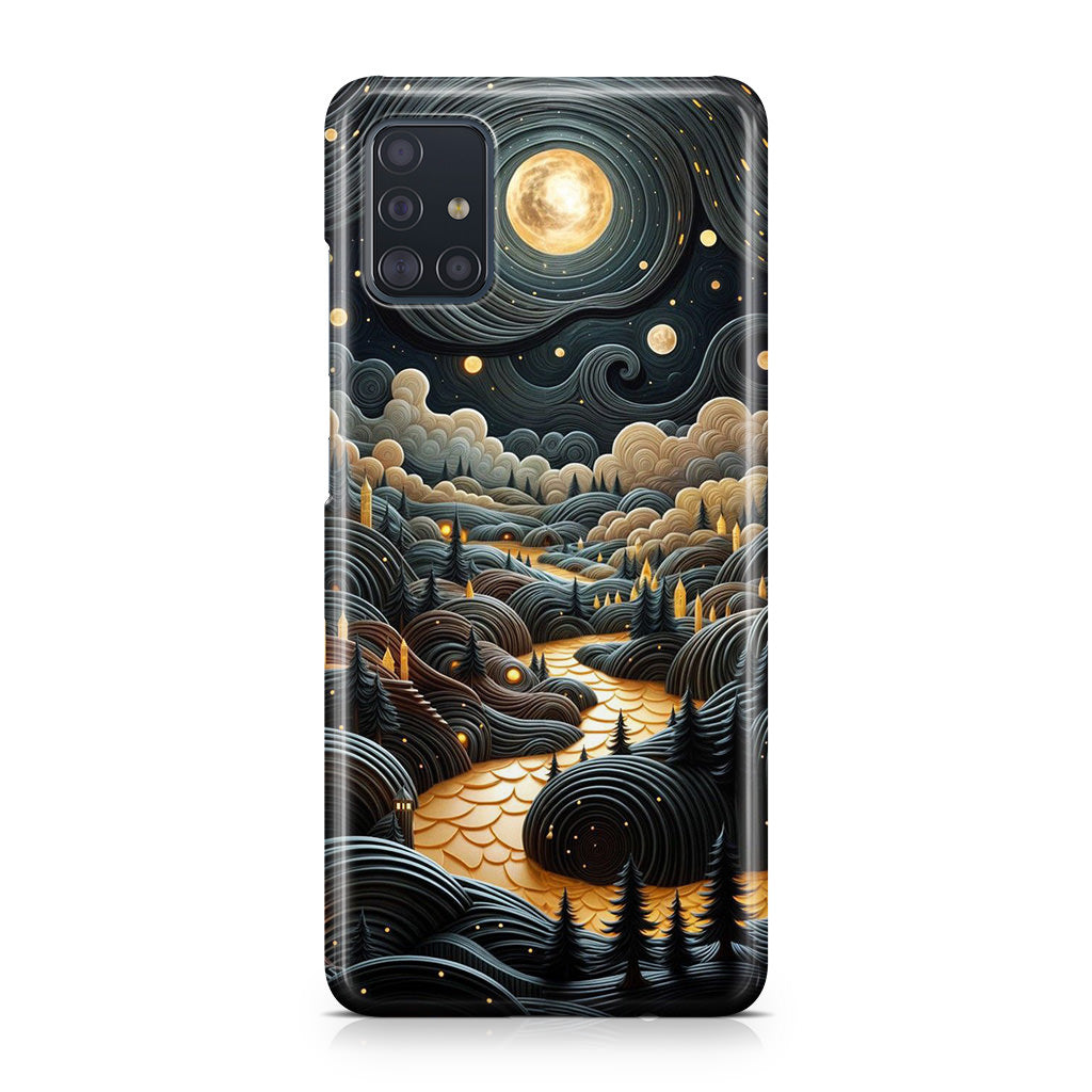 Whispers of the Lunar Valley Galaxy A51 / A71 Case