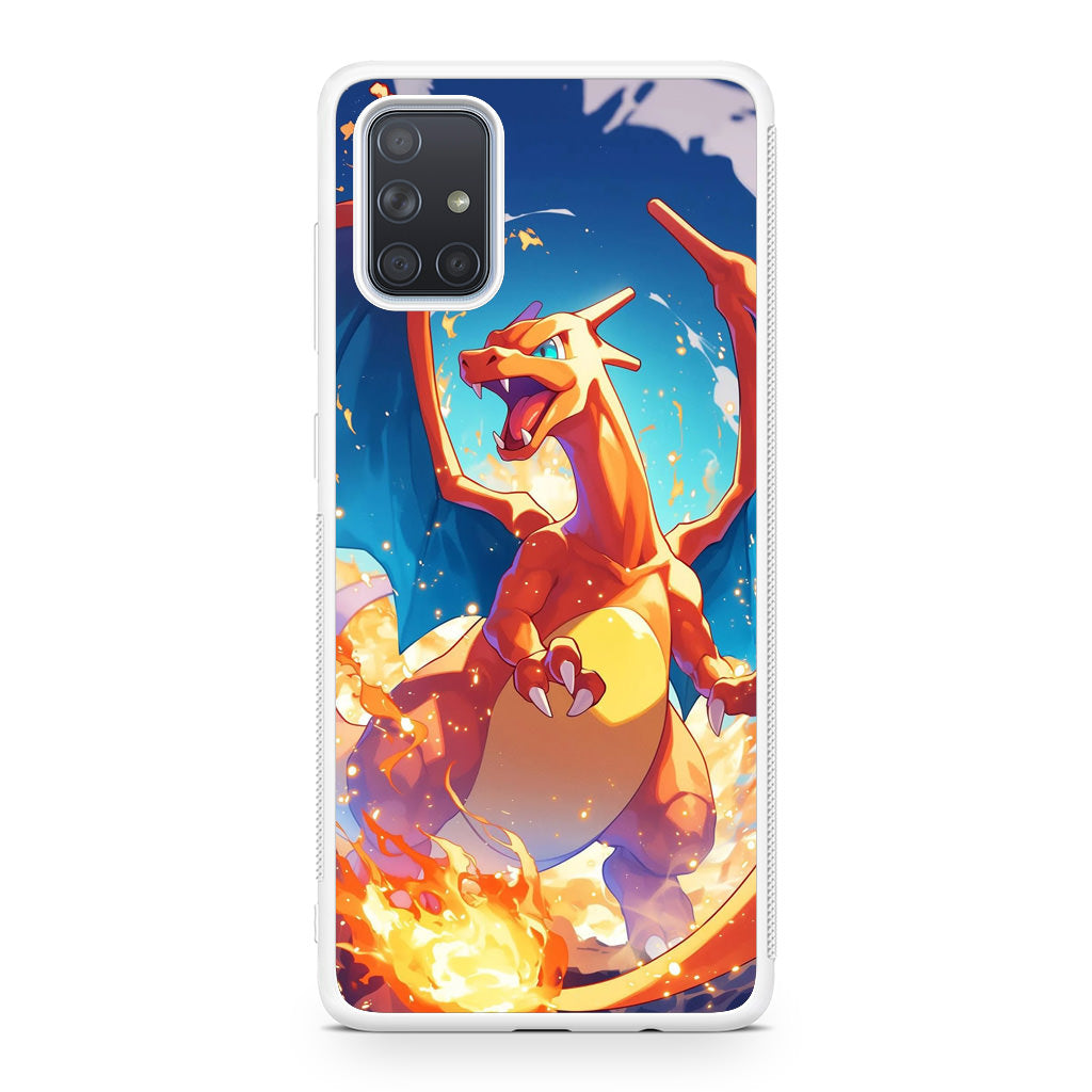 Charizard Crimson Storm Galaxy A51 / A71 Case