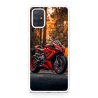 Crimson Velocity in Autumn Flame Galaxy A51 / A71 Case