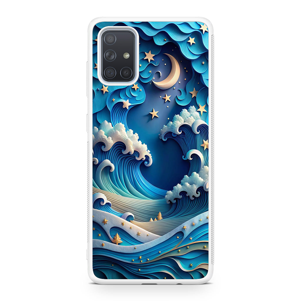 Dreamtide Where Stars Kiss the Sea Galaxy A51 / A71 Case