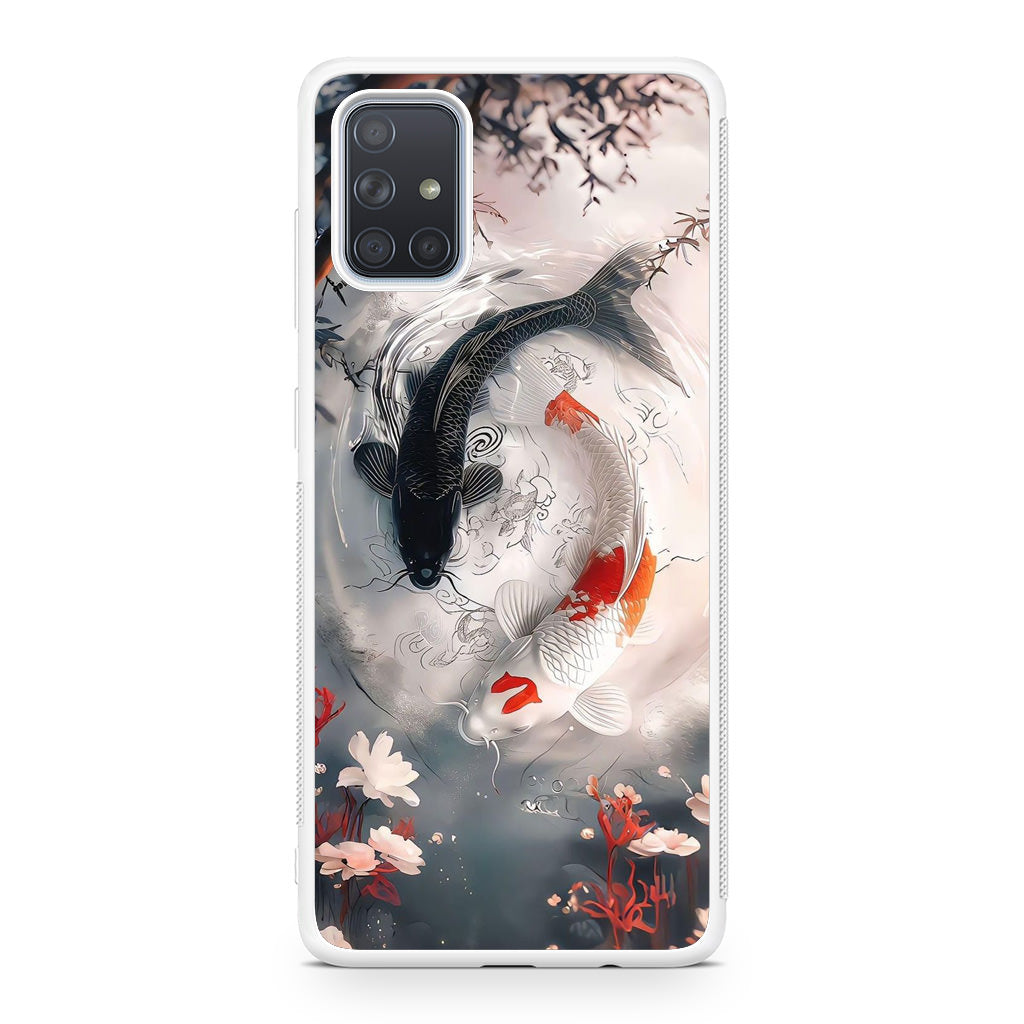 Eternal Balance of The Koi Spirits Galaxy A51 / A71 Case