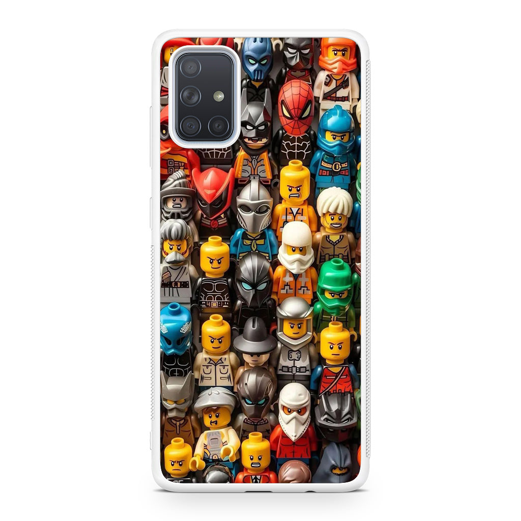 Mini Figures Heroes Assemble Galaxy A51 / A71 Case