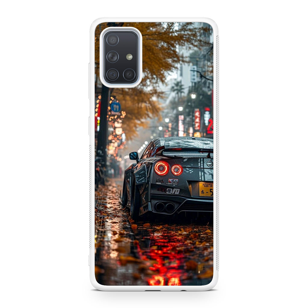 Neon Drift Autumn Streets Galaxy A51 / A71 Case