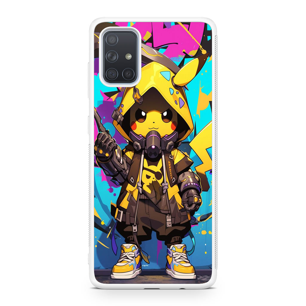 Pikachu Street Shock Assassin Galaxy A51 / A71 Case