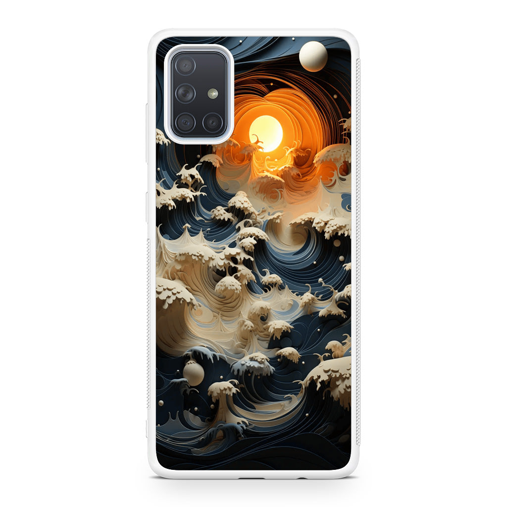 Solar Tsunami Galaxy A51 / A71 Case