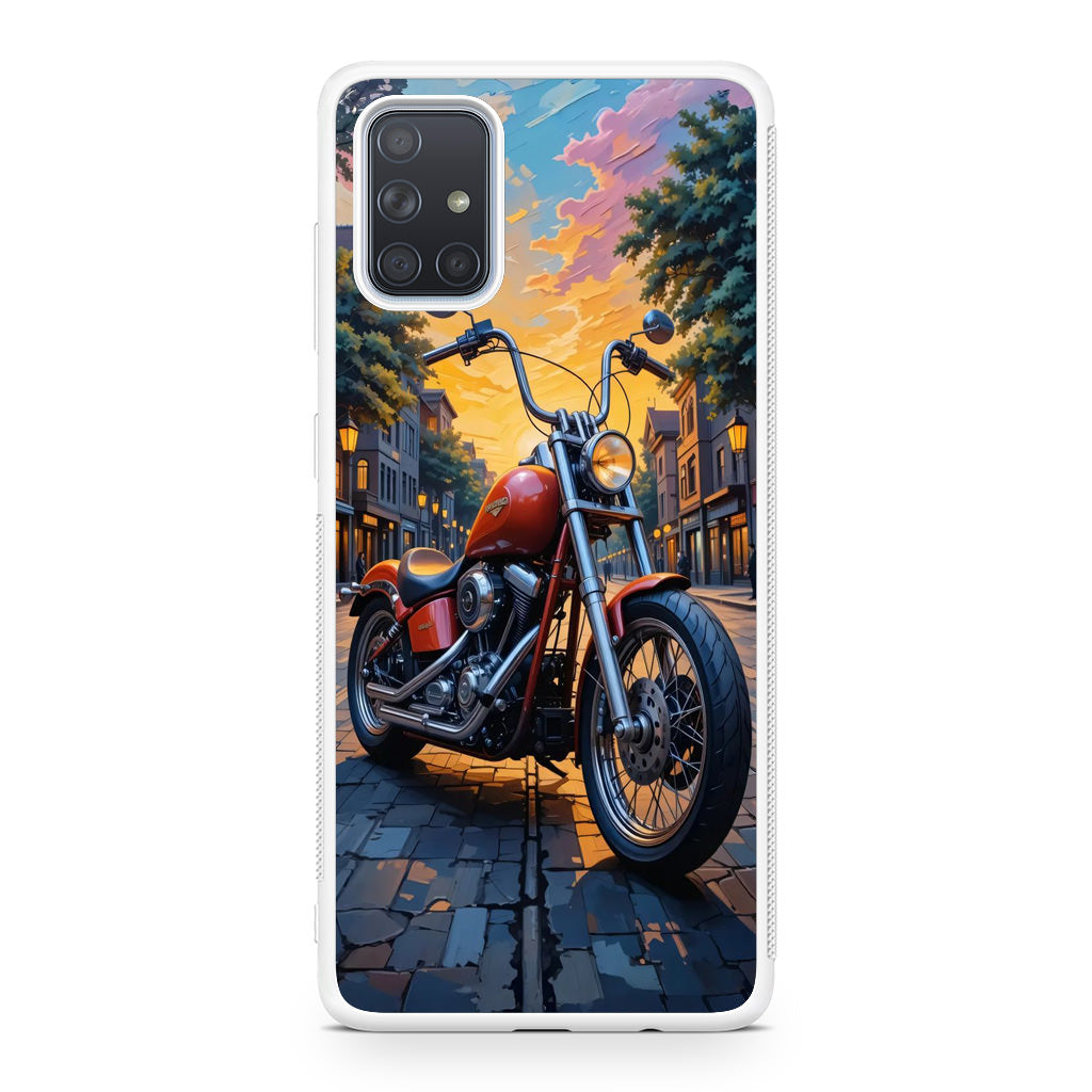 Sunset Thunder Ride Into the Glow Galaxy A51 / A71 Case