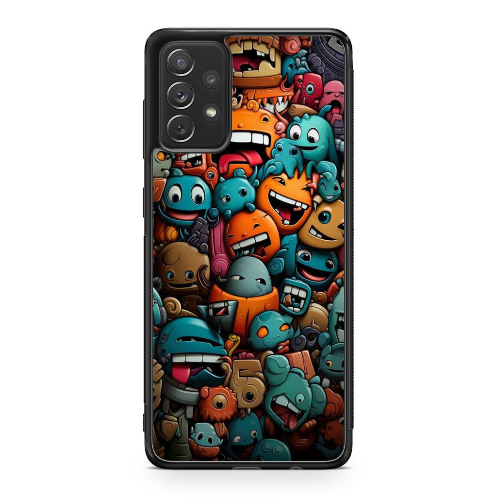 Chaos Chuckles Invasion Samsung Galaxy A53 5G Case