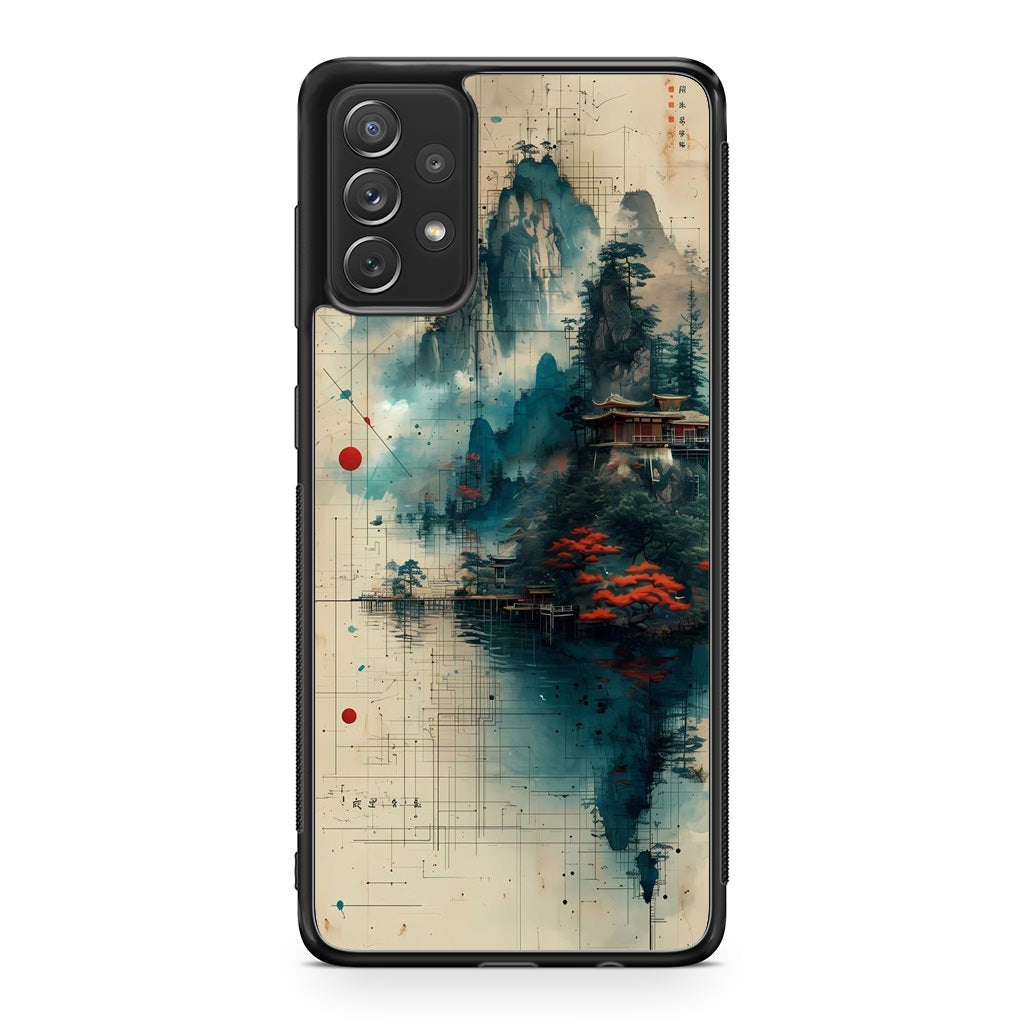 Code of the Crimson Moon Galaxy A23 5G Case