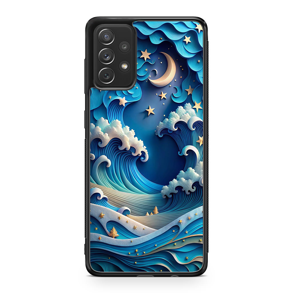 Dreamtide Where Stars Kiss the Sea Galaxy A23 5G Case