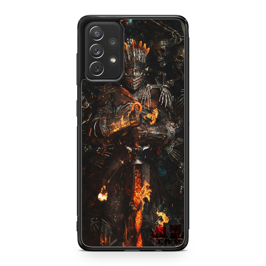 Ember King Warden Cursed Flame Galaxy A23 5G Case