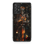 Ember King Warden Cursed Flame Galaxy A32 / A52 / A72 Case