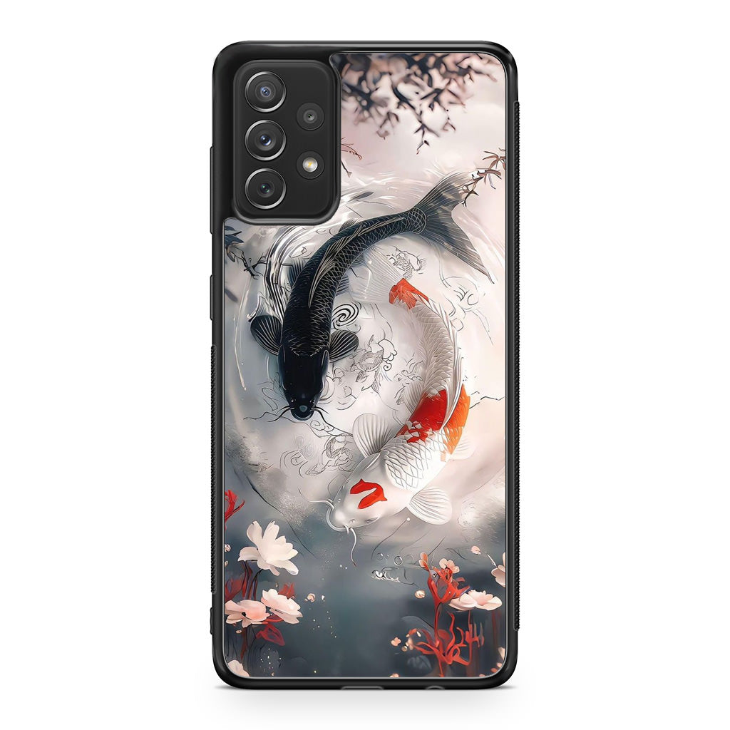 Eternal Balance of The Koi Spirits Galaxy A32 / A52 / A72 Case