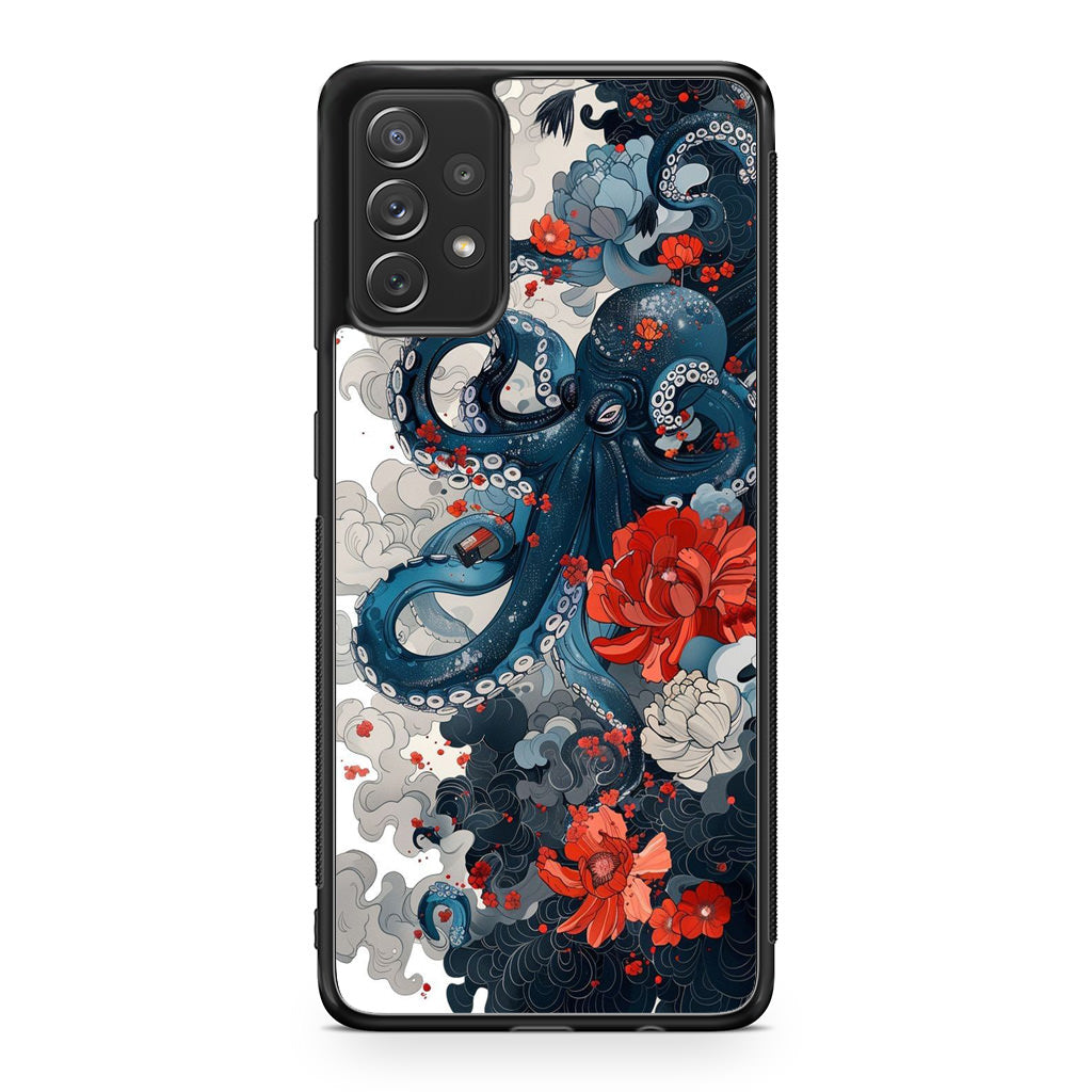 Floral Kraken Galaxy A32 / A52 / A72 Case