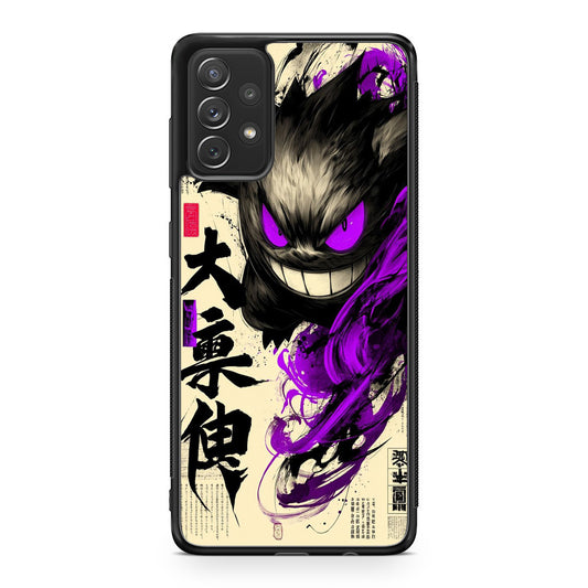 Gengar Shadow of the Oni Scroll Galaxy A23 5G Case