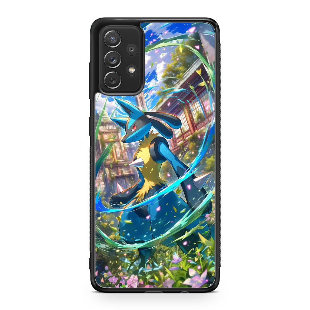 Lucario Precognitive Aura Galaxy A32 / A52 / A72 Case