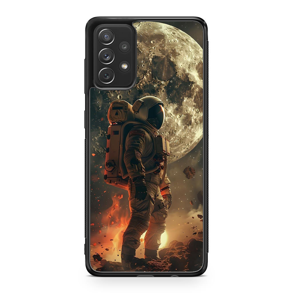 Lunar Sentinel Guardian of the Void Samsung Galaxy A53 5G Case
