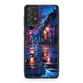 Midnight Sakura Glow Galaxy A23 5G Case
