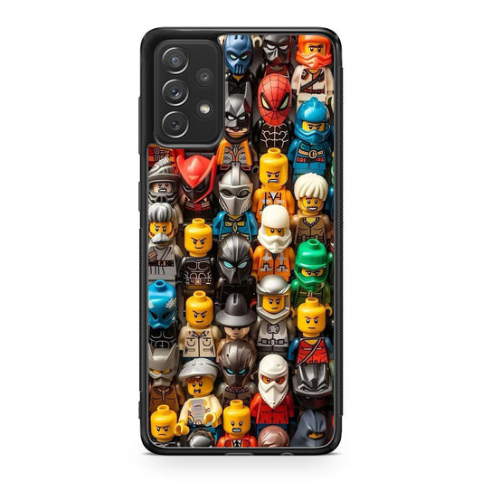 Mini Figures Heroes Assemble Galaxy A32 / A52 / A72 Case