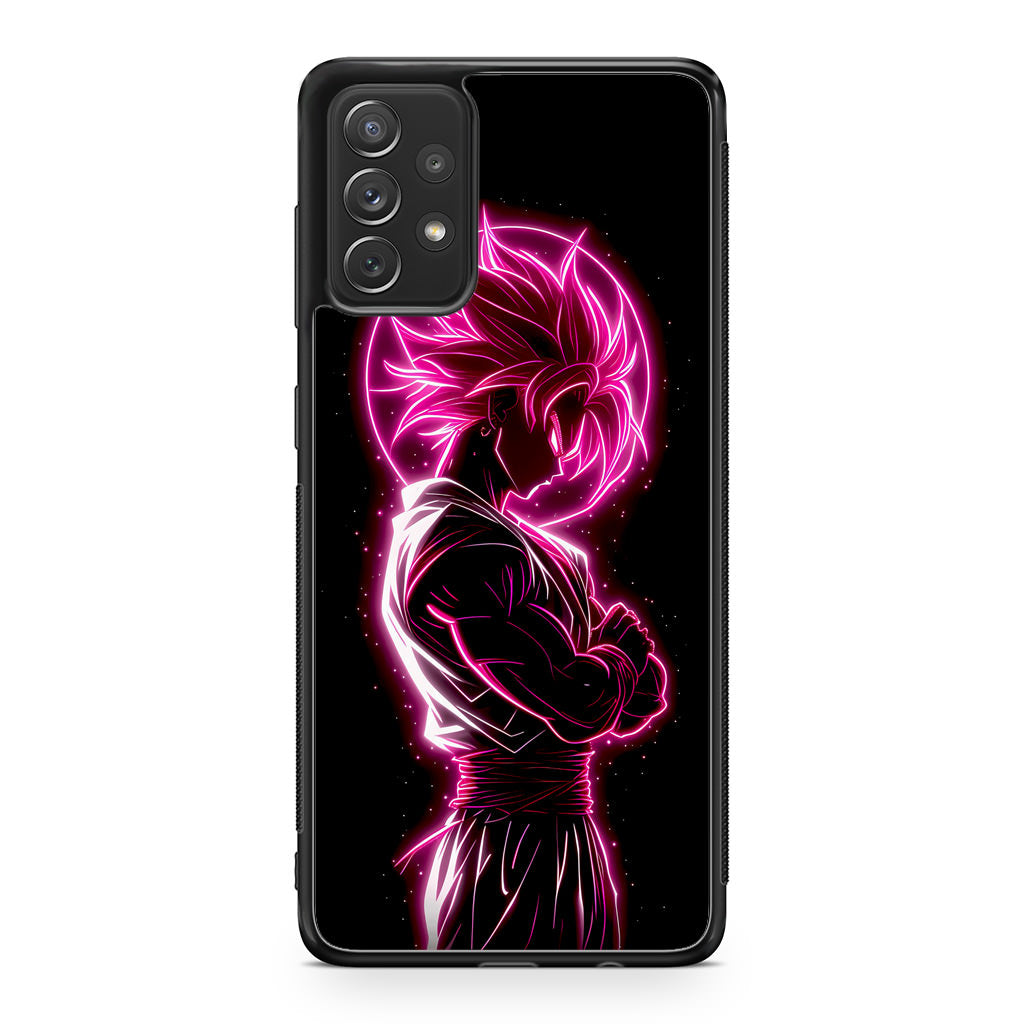 Pink Radiant Saiyan Samsung Galaxy A53 5G Case