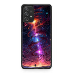 Stargazer at the Axis of Creation Galaxy A32 / A52 / A72 Case