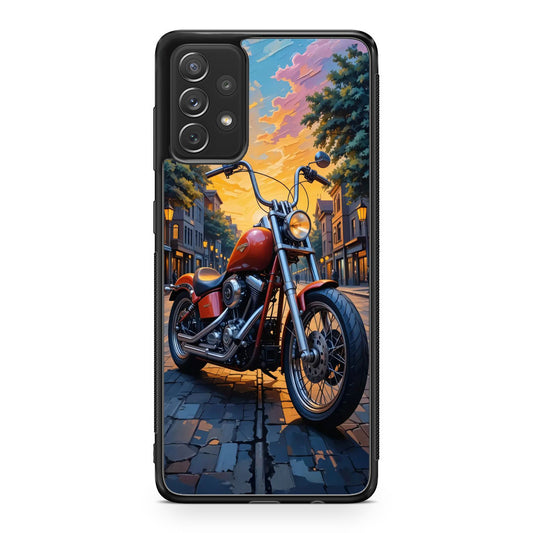 Sunset Thunder Ride Into the Glow Galaxy A32 / A52 / A72 Case