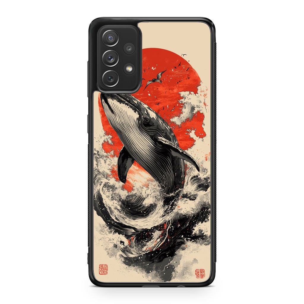 The Whale Rises Galaxy A32 / A52 / A72 Case