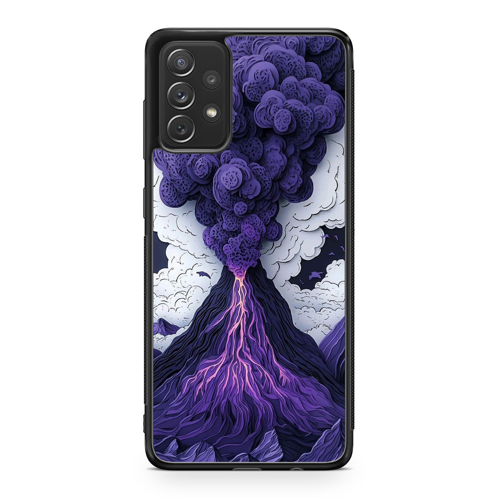 Violet Fury The Awakening Volcano Galaxy A32 / A52 / A72 Case