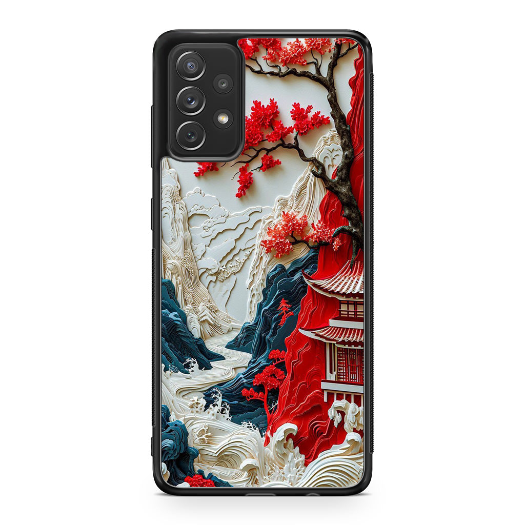 Whispers of the Crimson Zen Samsung Galaxy A53 5G Case
