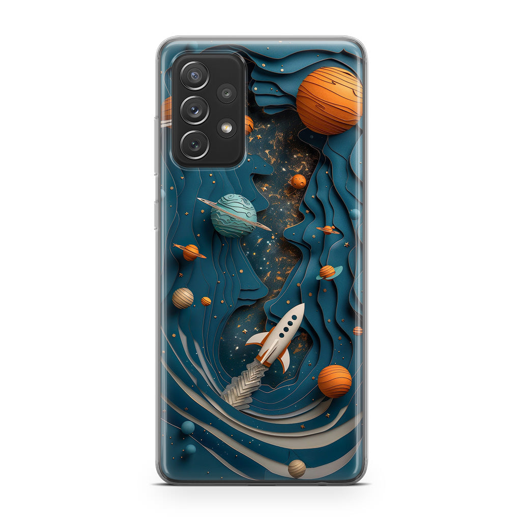 Cardboard Cosmos Samsung Galaxy A53 5G Case