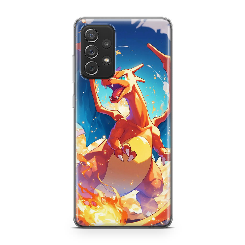 Charizard Crimson Storm Galaxy A32 / A52 / A72 Case