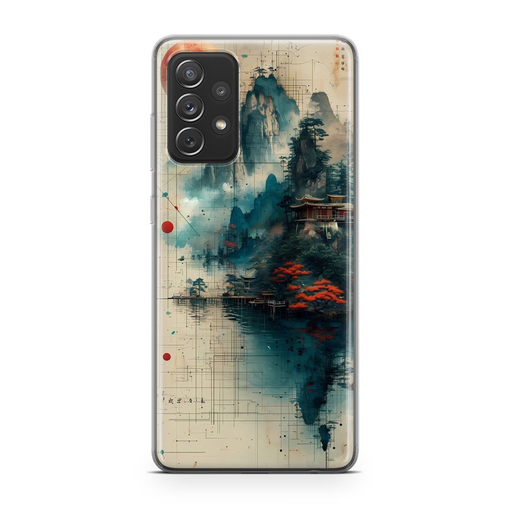 Code of the Crimson Moon Galaxy A32 / A52 / A72 Case