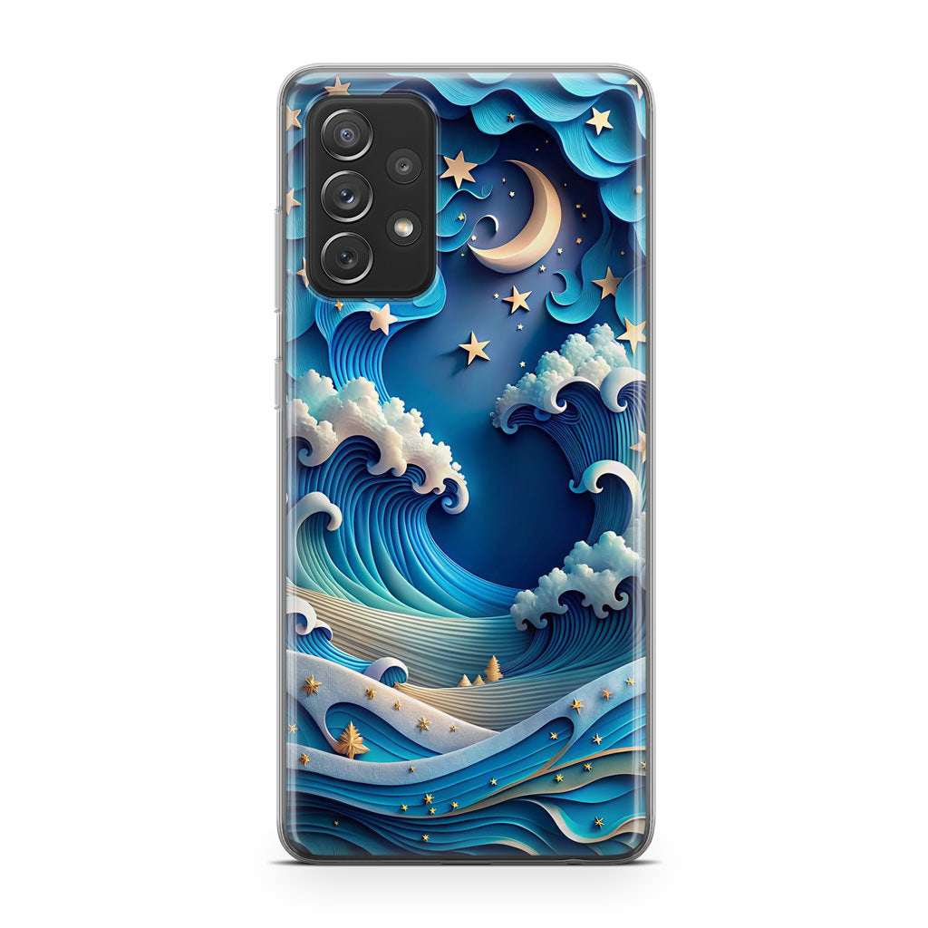 Dreamtide Where Stars Kiss the Sea Samsung Galaxy A53 5G Case