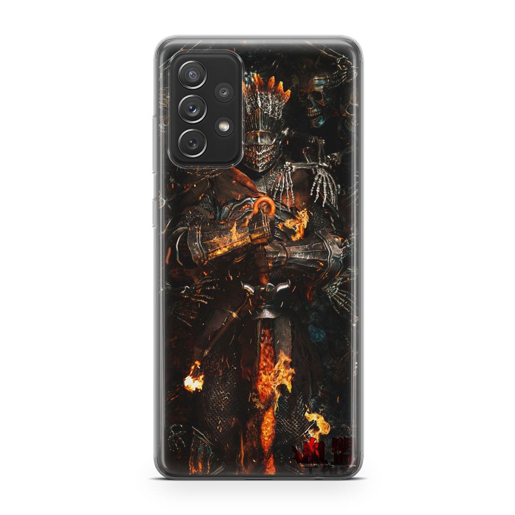 Ember King Warden Cursed Flame Galaxy A23 5G Case