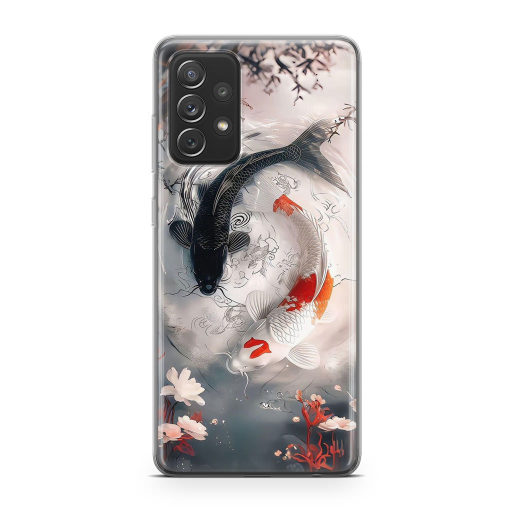 Eternal Balance of The Koi Spirits Galaxy A32 / A52 / A72 Case