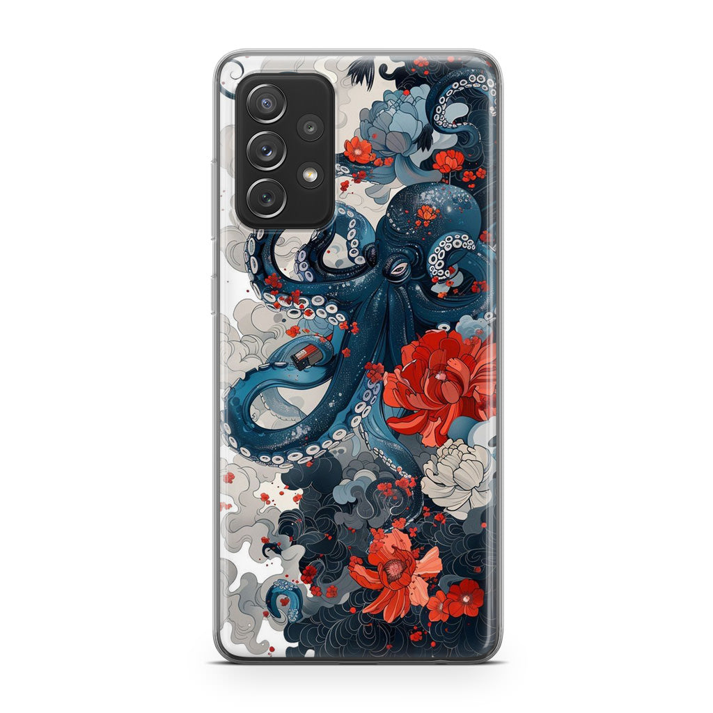 Floral Kraken Galaxy A32 / A52 / A72 Case