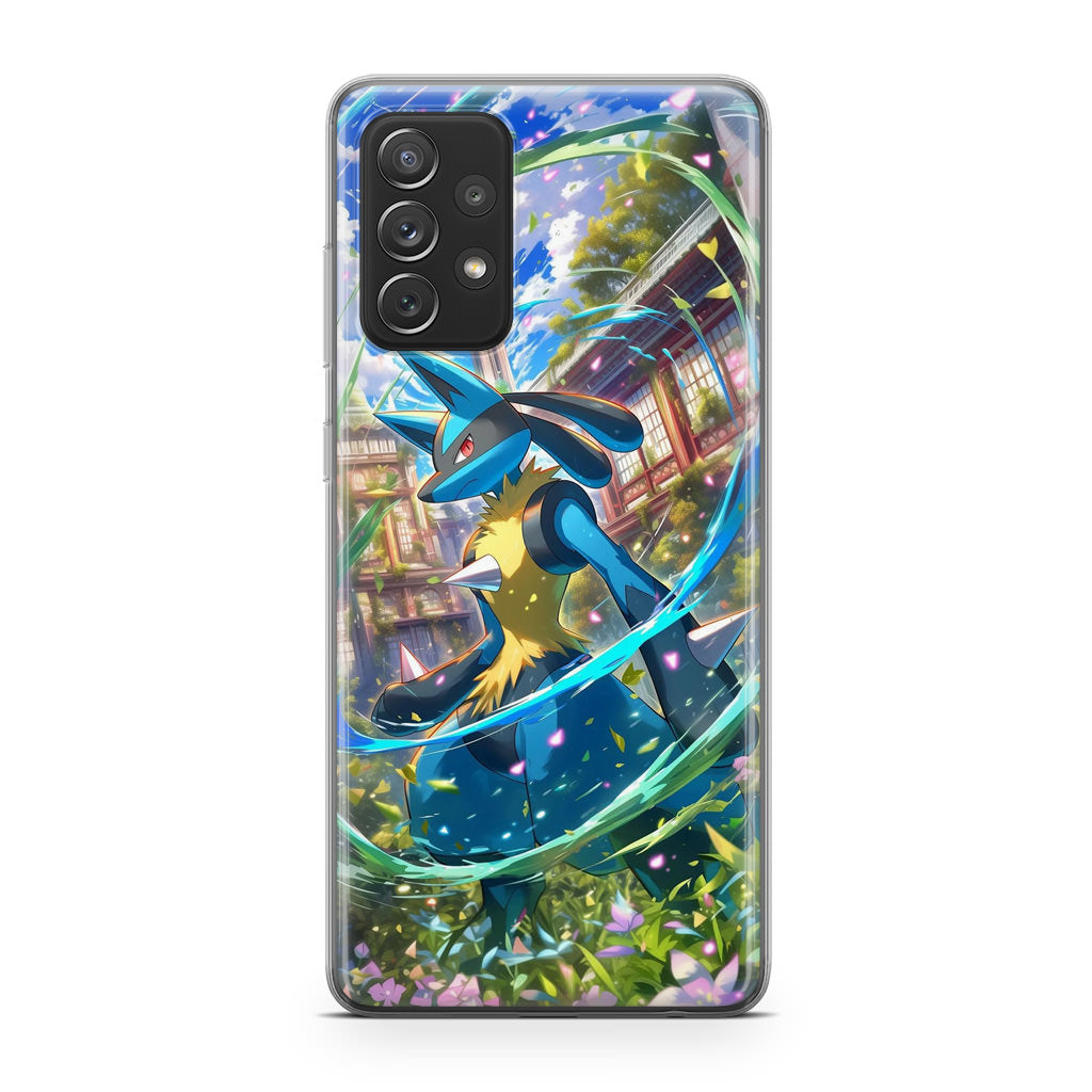 Lucario Precognitive Aura Galaxy A32 / A52 / A72 Case
